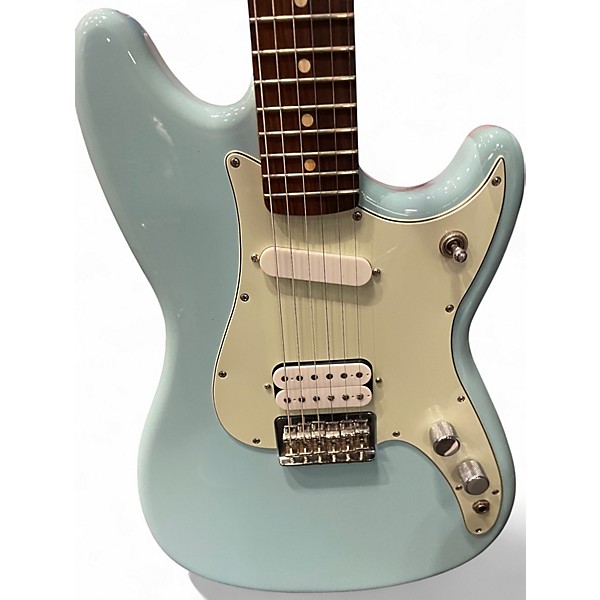 Used Fender Duo Sonic blue Solid Body Electric Guitar,New Products : American Fashion Style Bags On Sale