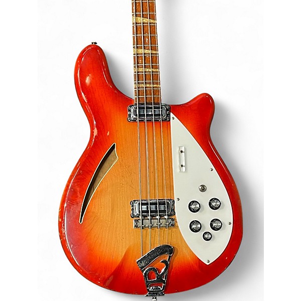 Vintage 1967 Rickenbacker 4005 Fireglo Electric Bass Guitar