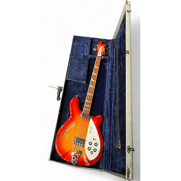 Vintage 1967 Rickenbacker 4005 Fireglo Electric Bass Guitar