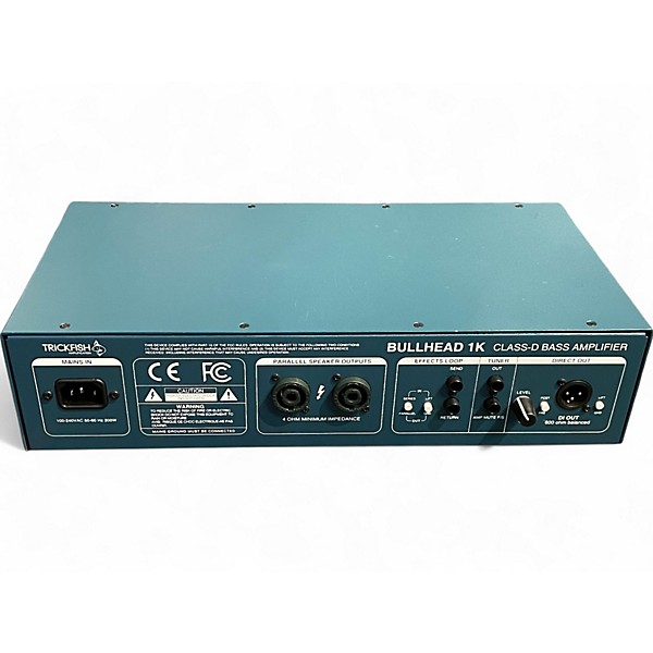 Used Trickfish Bullhead 1K 1000W Bass Amp Head