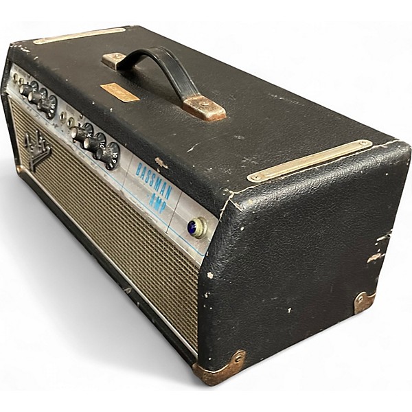 Vintage 1967 Fender Drip Edge Bassman Tube Bass Amp Head