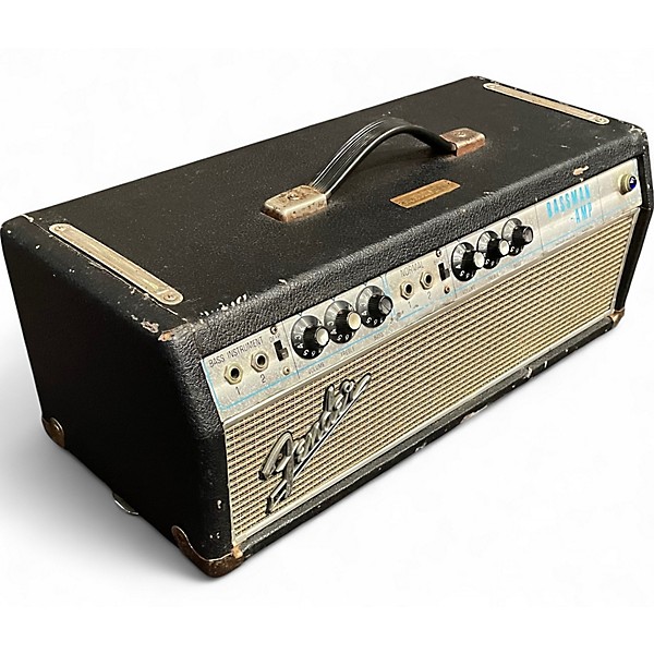 Vintage 1967 Fender Drip Edge Bassman Tube Bass Amp Head