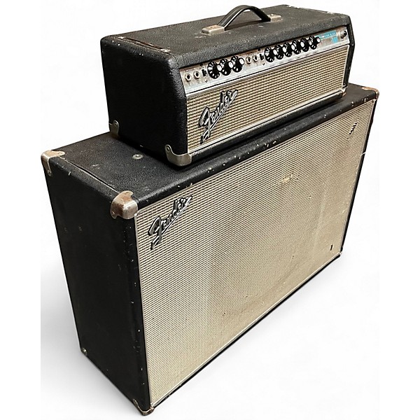 Vintage 1967 Fender Dual Showman Drip Edge Stack Tube Bass Amp Head