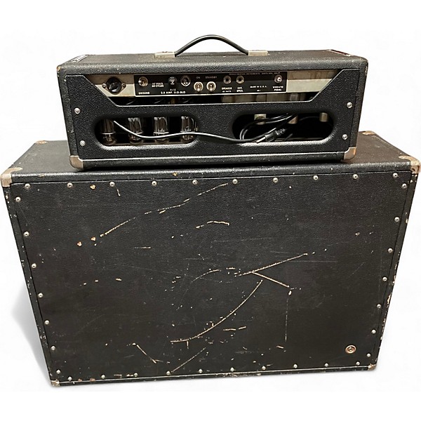 Vintage 1967 Fender Dual Showman Drip Edge Stack Tube Bass Amp Head