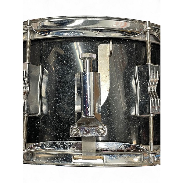 Used Ludwig 14in Backbeat Black Sparkle Drum