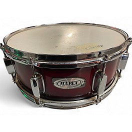 Used Mapex 5.5X14 M SERIES SNARE Crimson Red Burst Drum