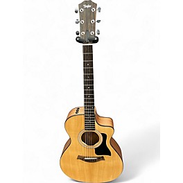 Used Taylor 112ce Natural Acoustic Electric Guitar
