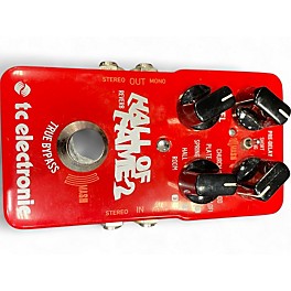 Used Tc Electronic HALL OF FAME 2 Effect Pedal