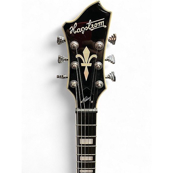 Used Hagstrom Viking P 2 Tone Sunburst Hollow Body Electric Guitar