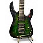 Used Jackson Dinky JS32Q DKA  Green Solid Body Electric Guitar