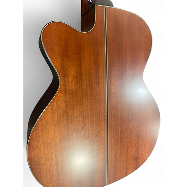 Used Takamine p1jc Natural Acoustic Electric Guitar