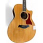 Used Taylor 416CE Natural Acoustic Electric Guitar