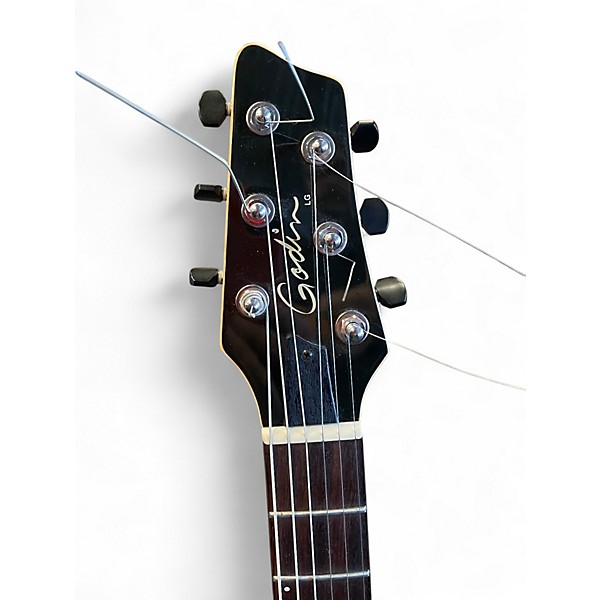 Used Godin LG HB 2 Color Sunburst Solid Body Electric Guitar
