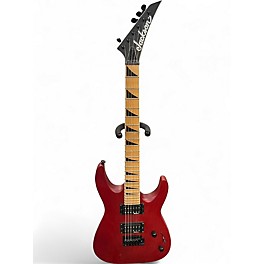 Used Jackson JS24 Flat Red Solid Body Electric Guitar