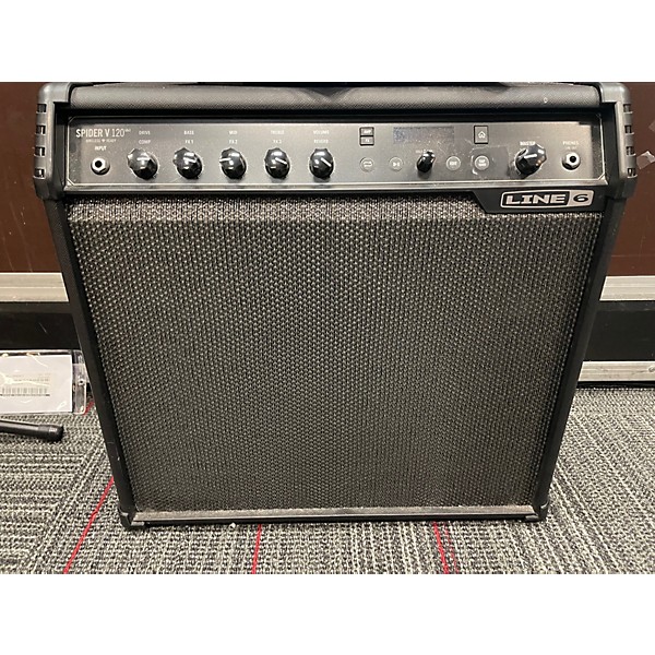Used Line 6 Spider V 120 1x12 Guitar Combo Amp