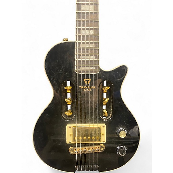 Used Traveler Guitar EG1 Custom Black Electric Guitar