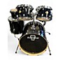 Used Ludwig 6 Piece Element 6 pc Drumset Black Drum Kit thumbnail