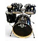 Used Ludwig 6 Piece Element 6 pc Drumset Black Drum Kit
