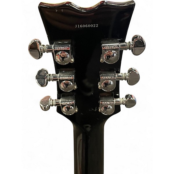 Used Dean Colt Black Hollow Body Electric Guitar