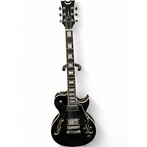 Used Dean Colt Black Hollow Body Electric Guitar