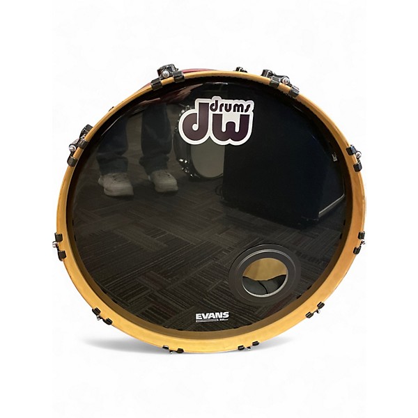 Used DW 4 Piece Collector's Series Cherry Drum Kit