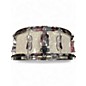 Used British Drum Co. 5X14 LOUNGE SERIES WHITE MARINE PEARL Drum