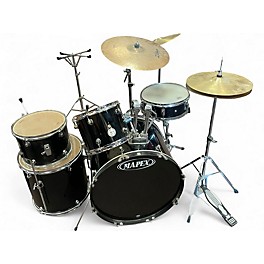Used Mapex 9 Piece prodigy Black Drum Kit