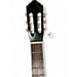Used Lucero LCT250CE Black Classical Acoustic Electric Guitar
