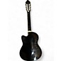 Used Lucero LCT250CE Black Classical Acoustic Electric Guitar
