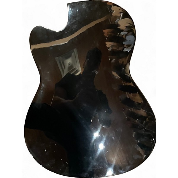 Used Lucero LCT250CE Black Classical Acoustic Electric Guitar