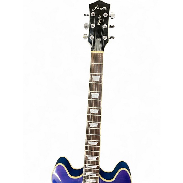 Used Firefly FF338 BLUE BURST Hollow Body Electric Guitar