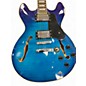 Used Firefly FF338 BLUE BURST Hollow Body Electric Guitar