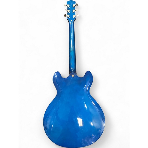 Used Firefly FF338 BLUE BURST Hollow Body Electric Guitar