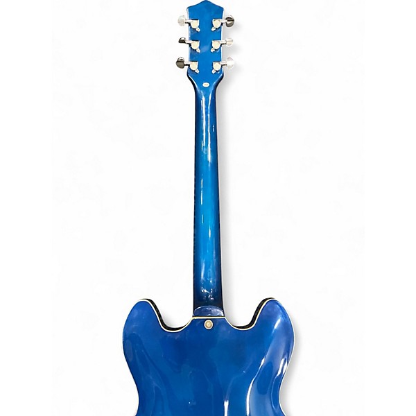 Used Firefly FF338 BLUE BURST Hollow Body Electric Guitar