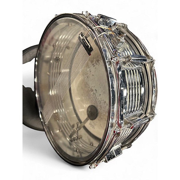 Used Vic Firth 14X5.5 Steel Snare Chrome Drum