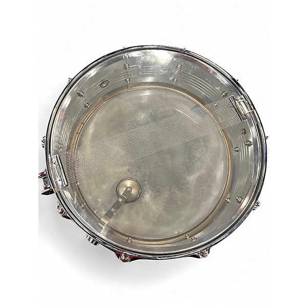 Used Vic Firth 14X5.5 Steel Snare Chrome Drum