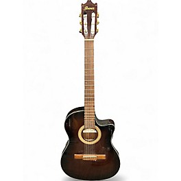 Used Ibanez GA35TCE Tobacco Burst Classical Acoustic Guitar