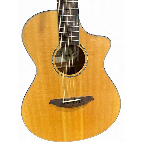Used Breedlove Studio C250/SM12 Natural 12 String Acoustic Guitar