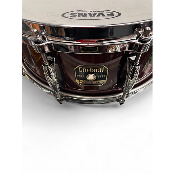 Used Gretsch Drums 5X14 renown rosewood Drum