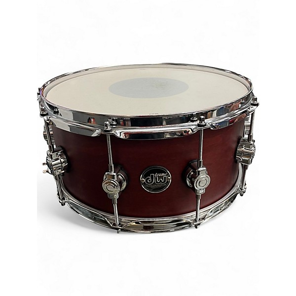 Used DW 5.5X14 Performance Series Snare Heritage Cherry Drum