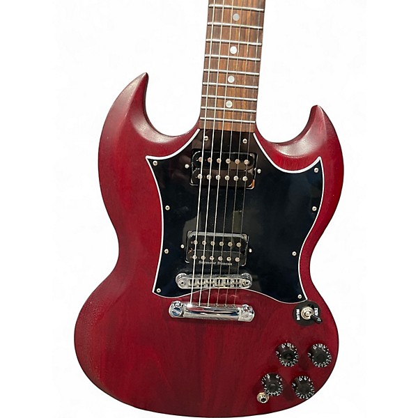 Used 2016 Gibson SG Worn Cherry Solid Body Electric Guitar