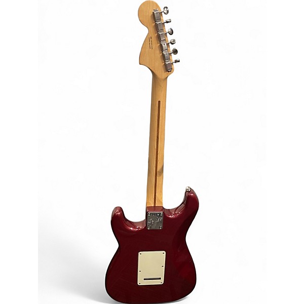 Used 2019 Fender American Performer Stratocaster HSS Aubergine Solid Body Electric Guitar
