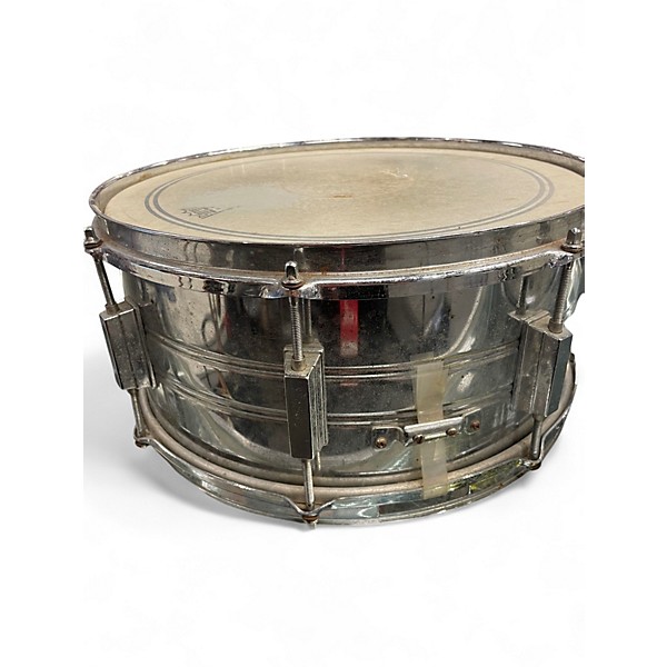 Used Pearl 14in EXPORT SNARE DRUM STEEL Drum