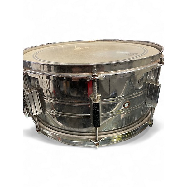 Used Pearl 14in EXPORT SNARE DRUM STEEL Drum