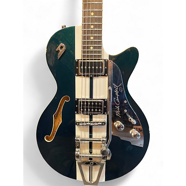 Used Duesenberg DTV-MC 30th Anniversary Starplayer TV Mike Campbell Heartbreaker Green Solid Body Electric Guitar