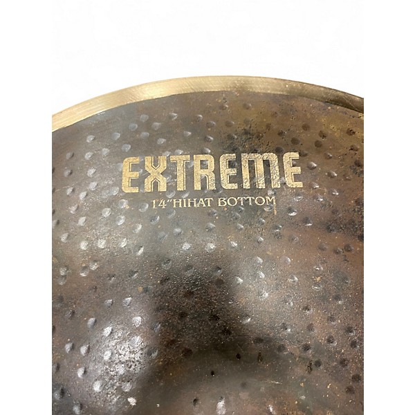 Used Omete 14in Extreme Hi Hat Bottom Cymbal