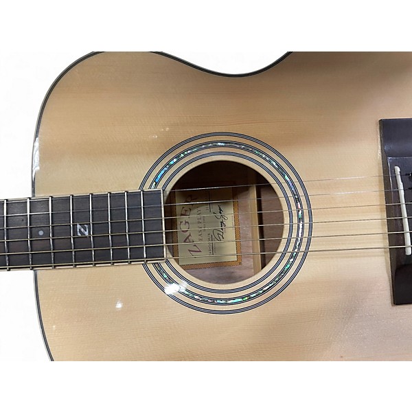 Used Zaeger ZAG-500M/N Natural Acoustic Guitar