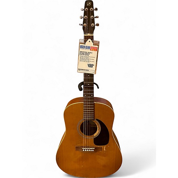 Used 1990s Seagull S6 Relic Natural Acoustic Electric Guitar