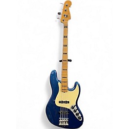 Used Fender American Ultra Jazz Bass cobra blue Electric Bass Guitar