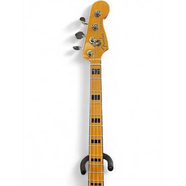 Used Fender American Ultra Jazz Bass cobra blue Electric Bass Guitar